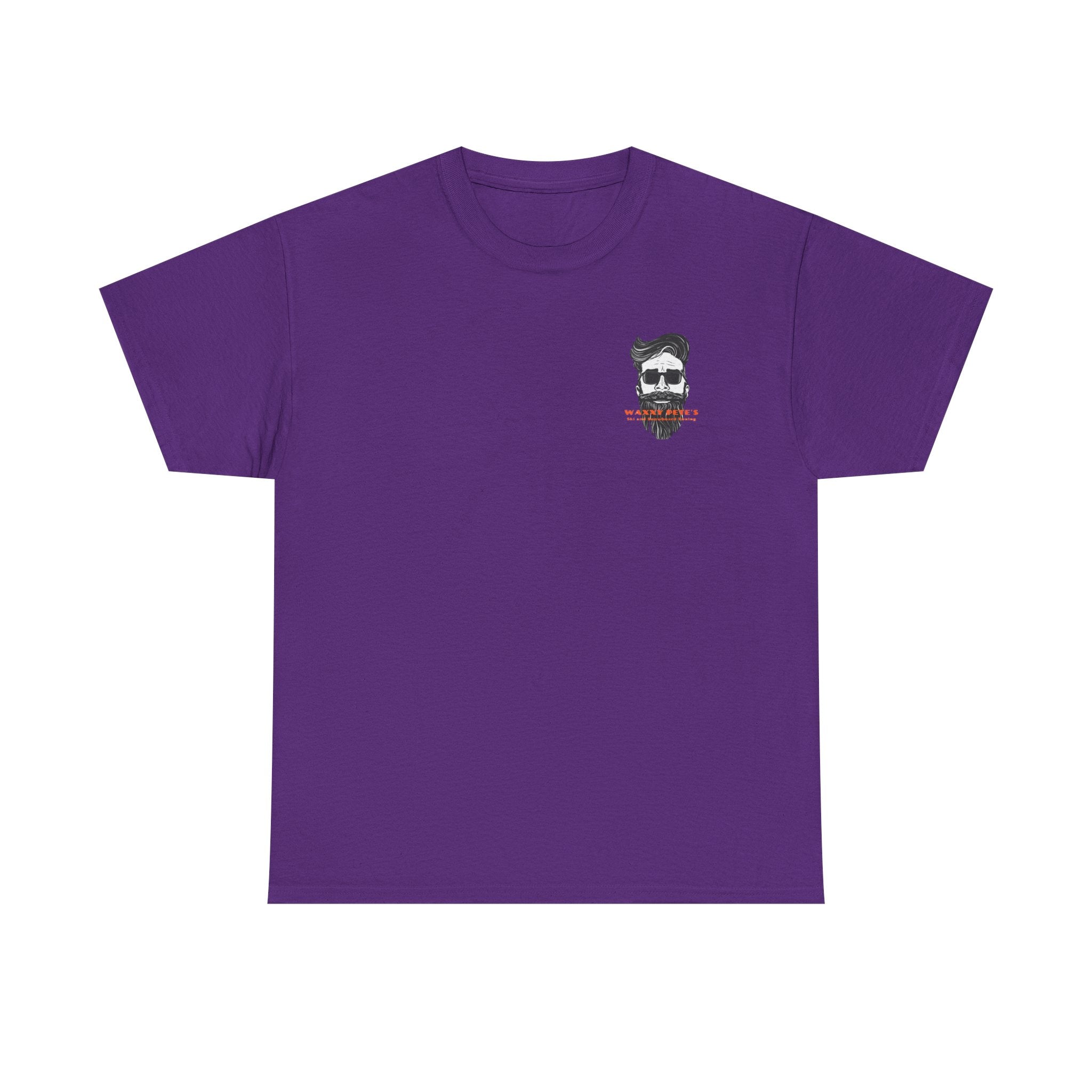 So Slick You'll Slide Uphill Tee — Retro Bearded Sunglasses