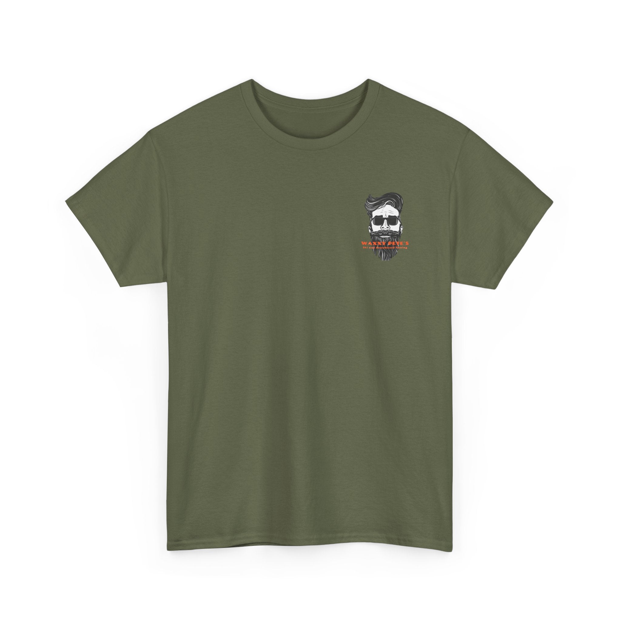 So Slick You'll Slide Uphill Tee — Retro Bearded Sunglasses