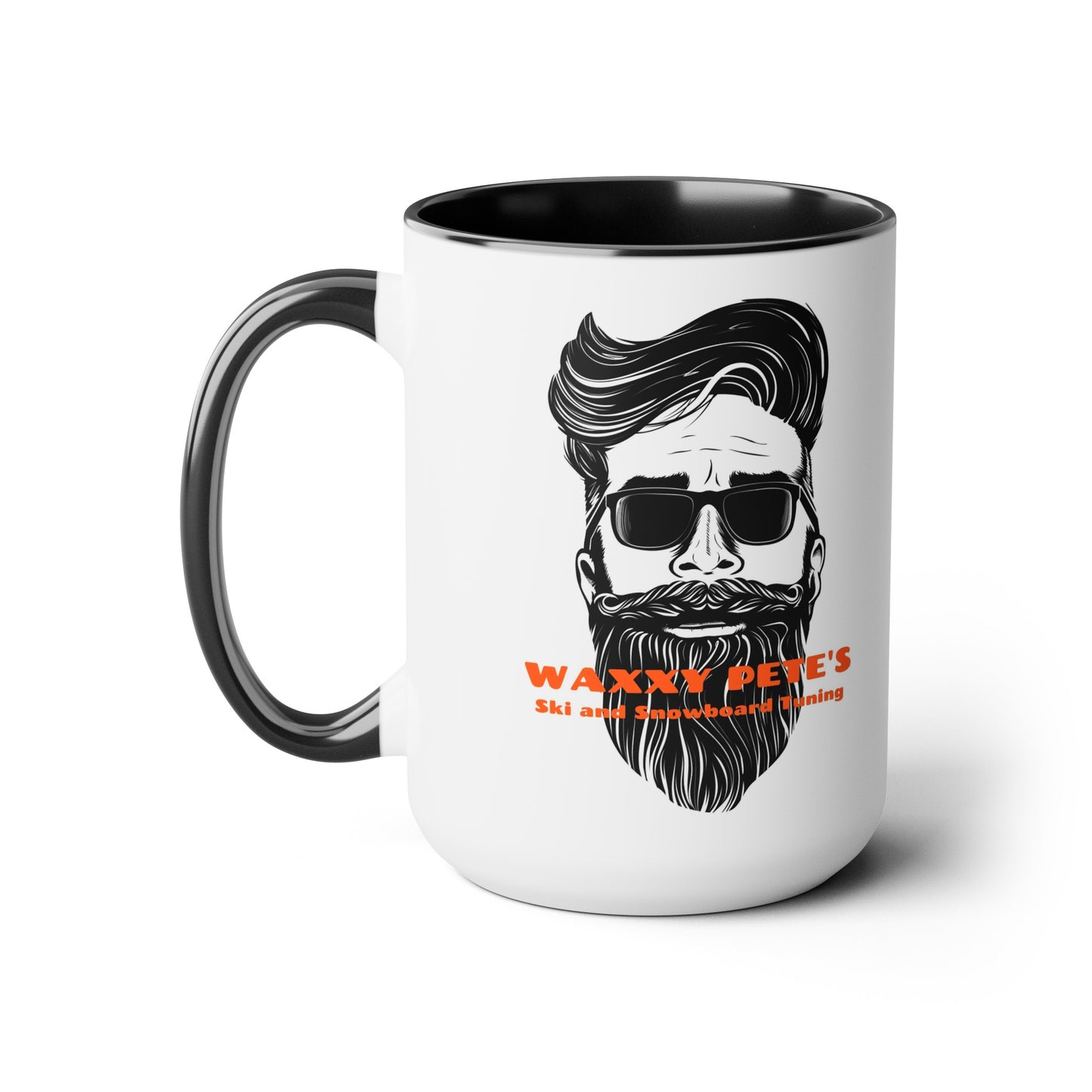 Two-Tone Coffee Mugs, 15oz
