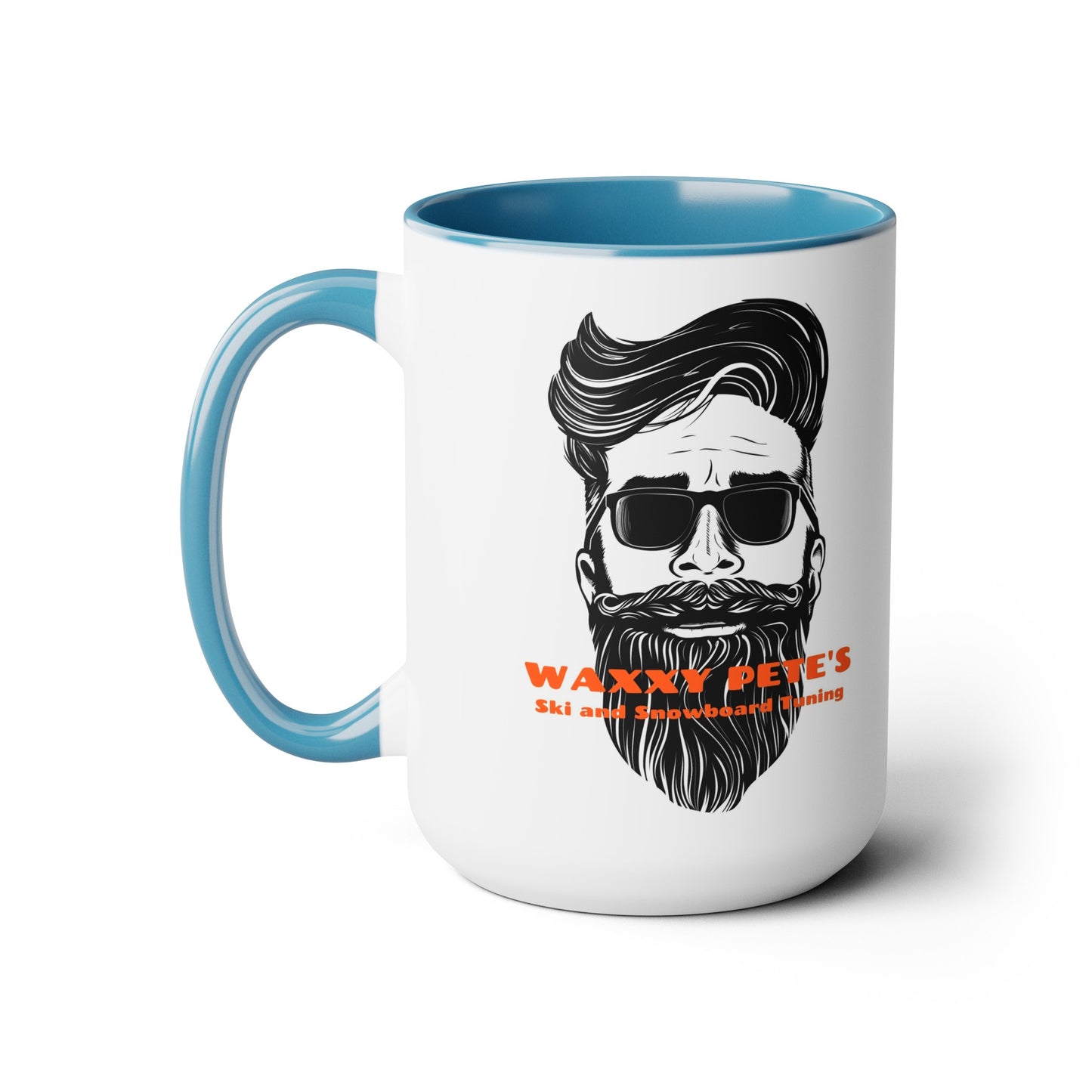 Two-Tone Coffee Mugs, 15oz