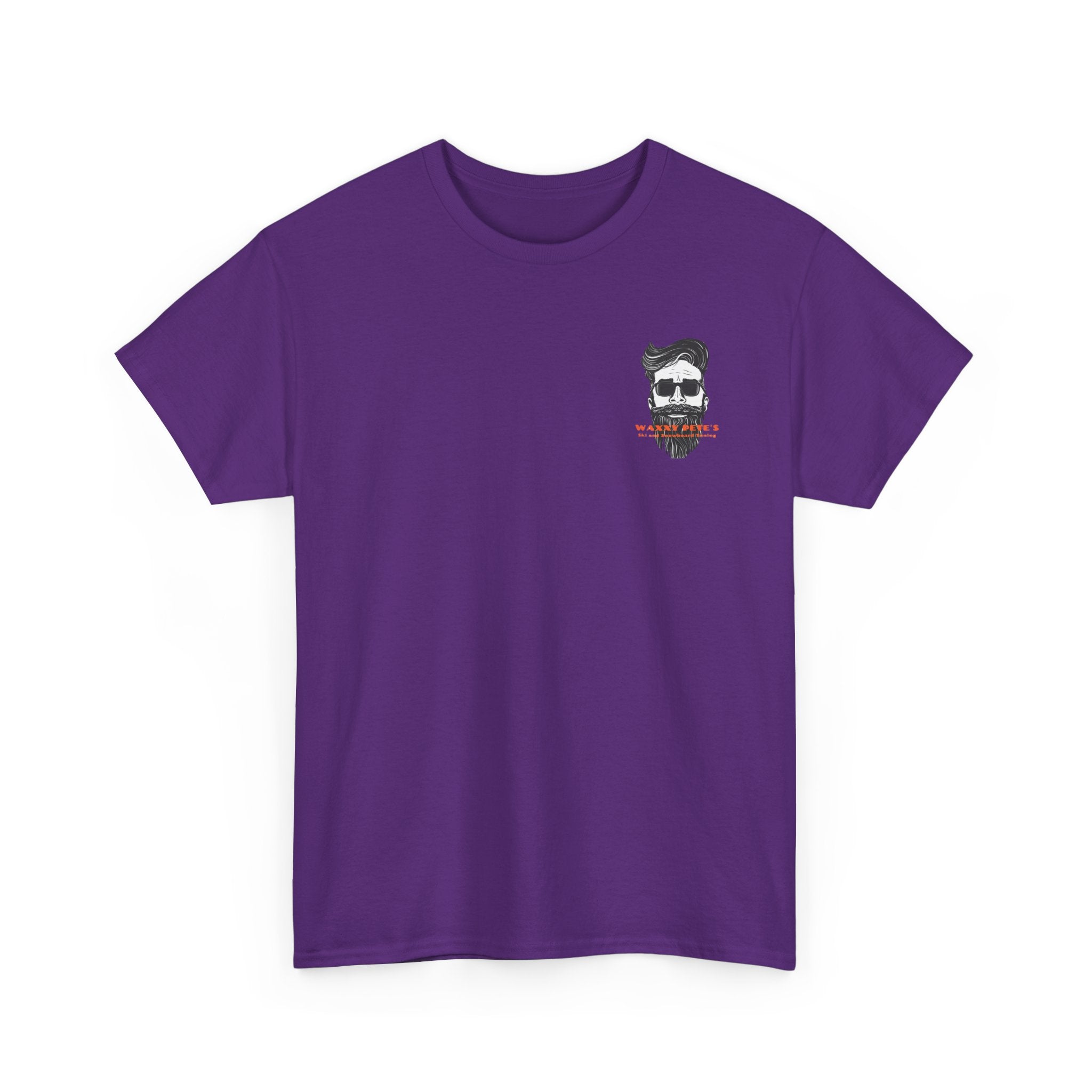 So Slick You'll Slide Uphill Tee — Retro Bearded Sunglasses