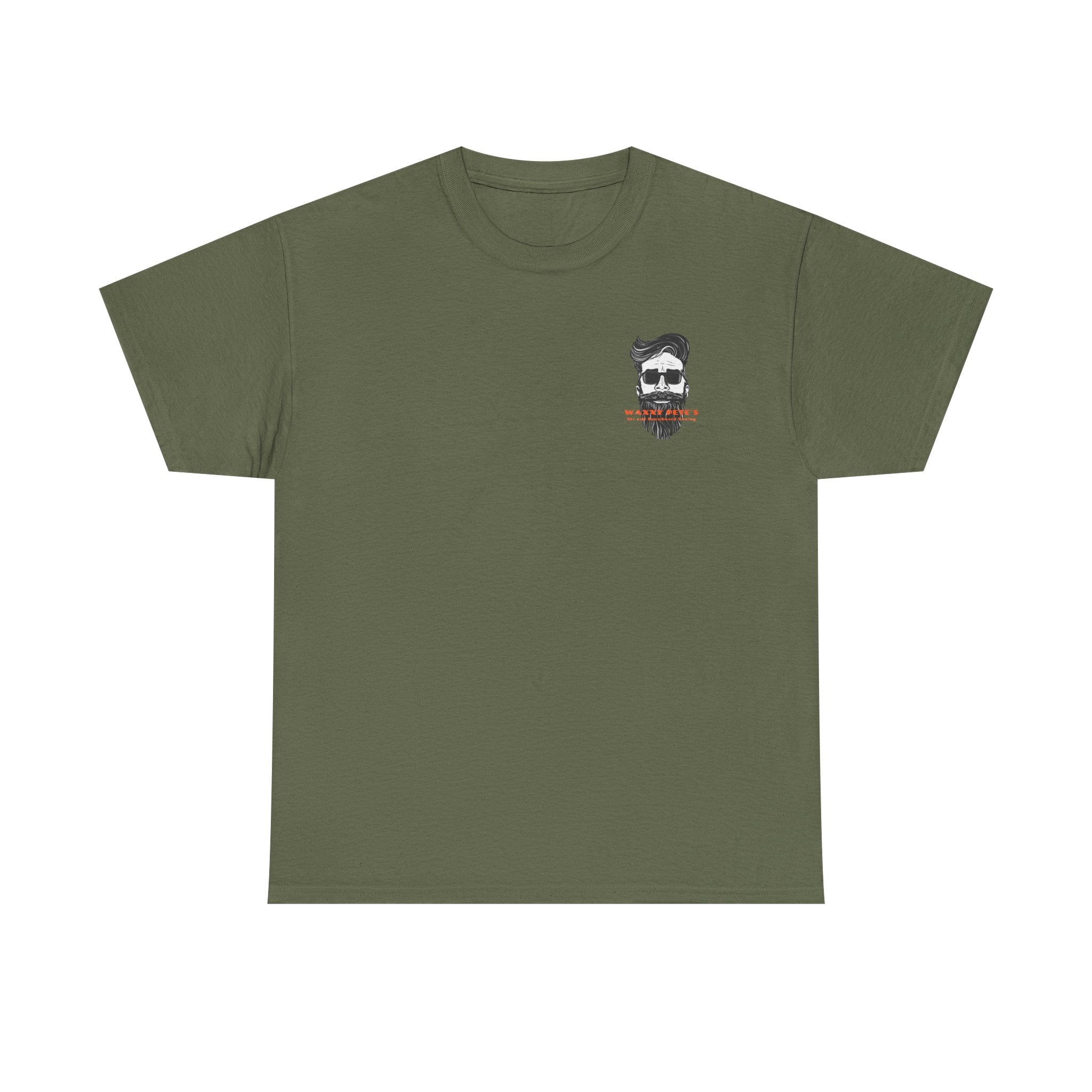 So Slick You'll Slide Uphill Tee — Retro Bearded Sunglasses